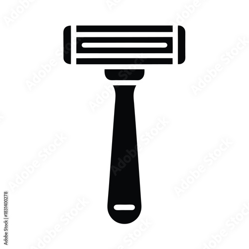 Facial Razor Vector Illustration