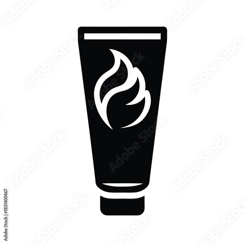Hair Gel Tube Vector Illustration