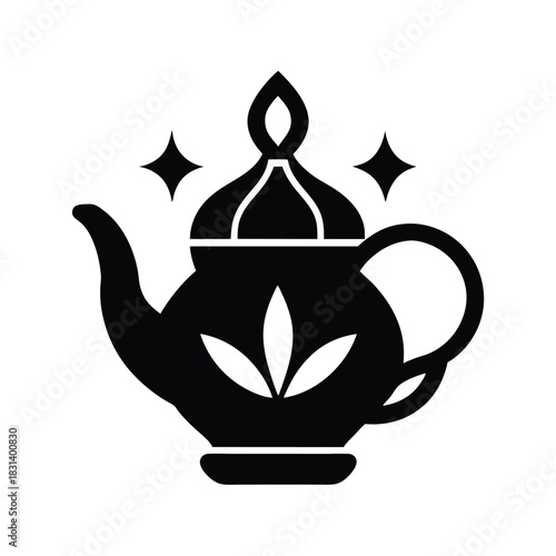 Tea Ritual Vector Illustration