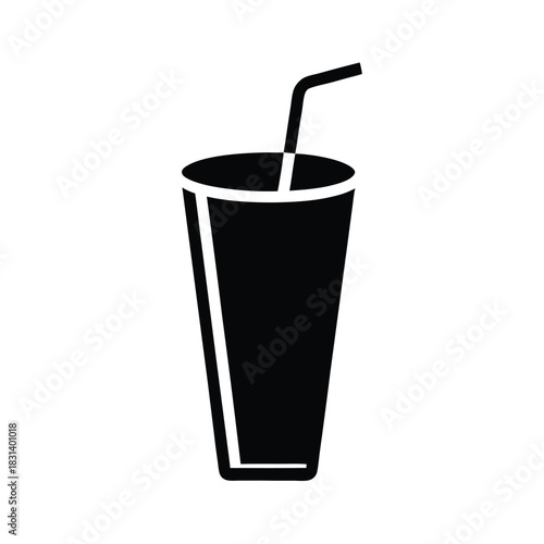 Smoothie Glass Vector Illustration