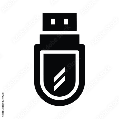 USB Trimmer Vector Illustration