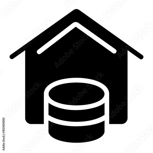 Data warehouse Solid icon