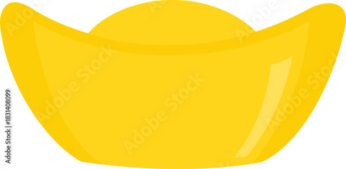 Sycee of chinese gold ingot