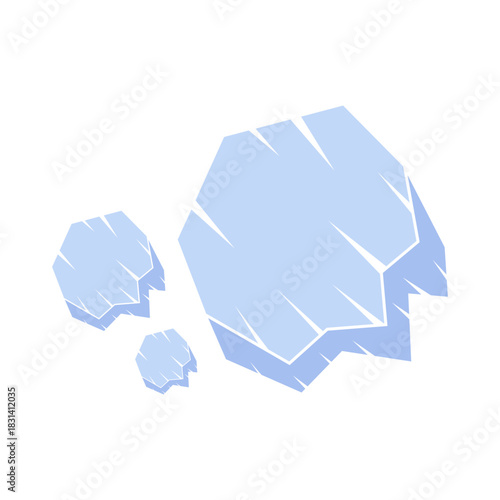 Glacier logo icon design