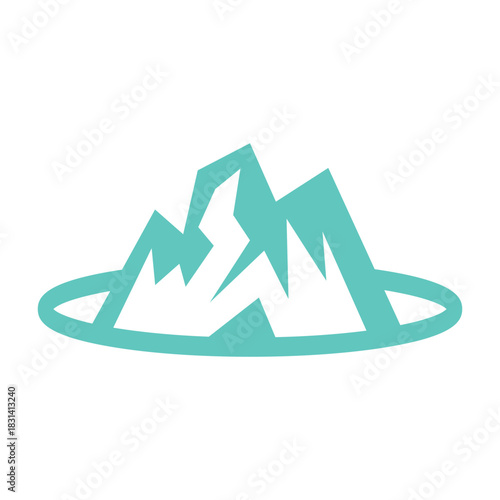 Glacier logo icon design