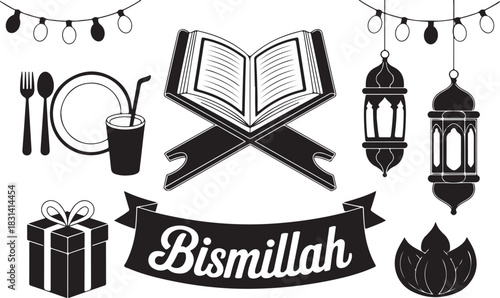 Set of Quran and importent things