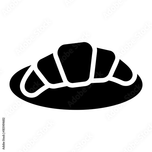 croissant Solid icon