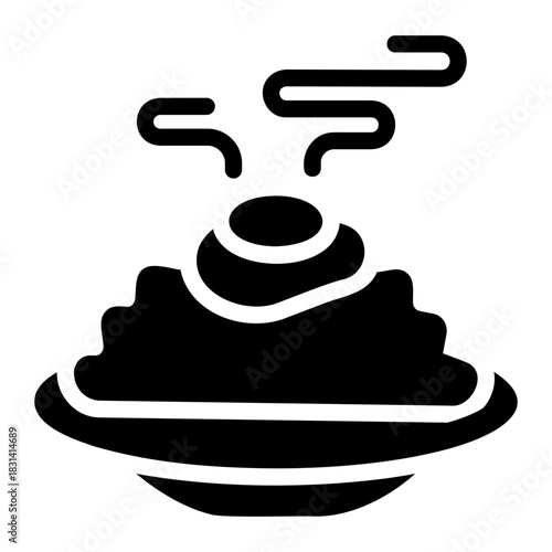 fried rice Solid icon