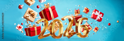 floating gold 2026 numbers ...