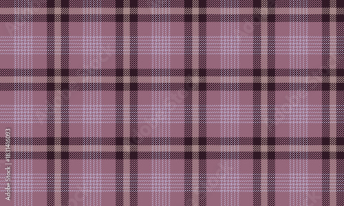 This seamless plaid pattern in pink, brown, and beige gives a warm, sweet feeling. It is suitable for designing clothes, skirts, pants, and modern dresses.