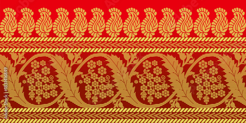 beautiful graphic saree design and this sari design is in Indian style which is for textile fashion industry and it can be used as wallpaper backdrop and website bg this style is originated in india 