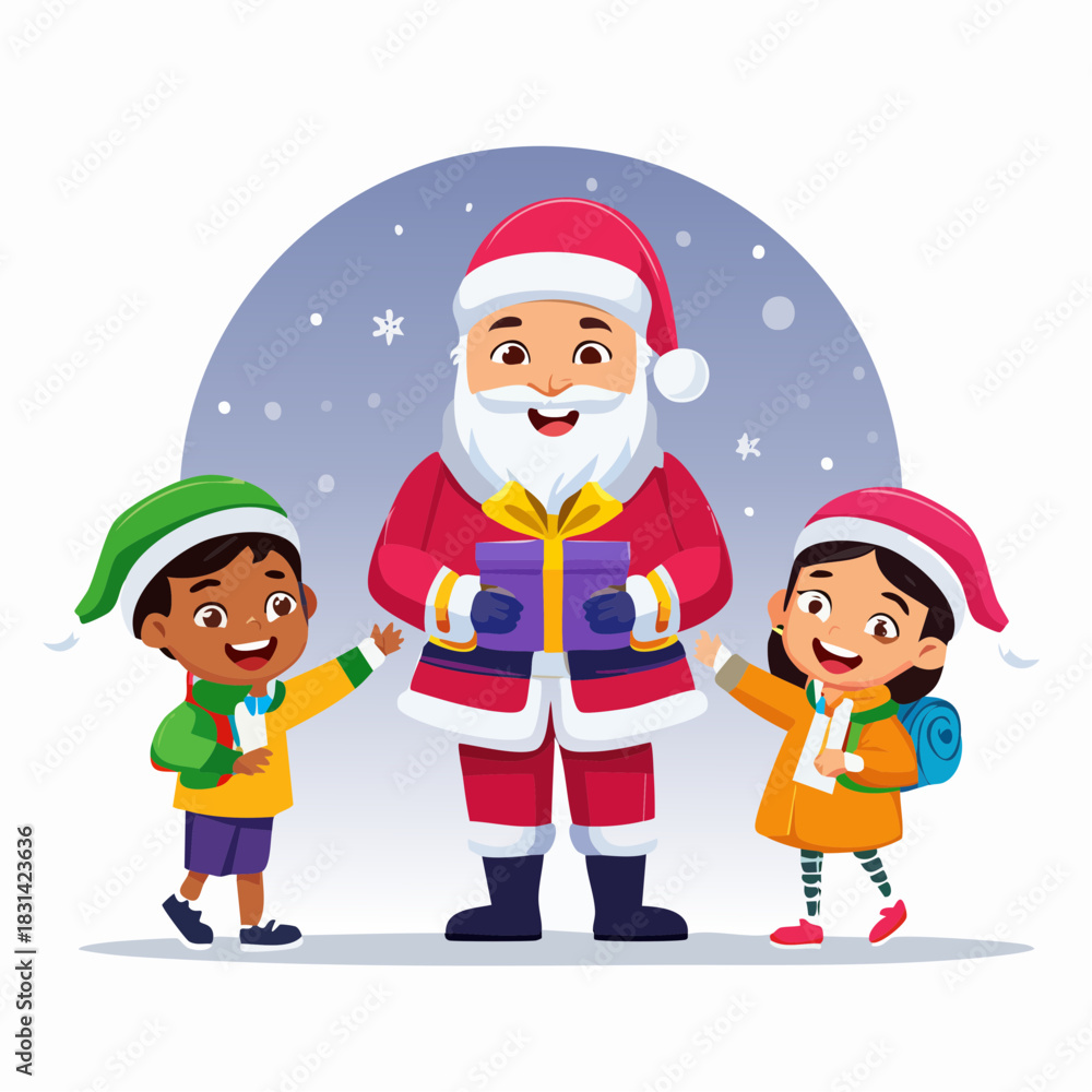 Fototapeta premium santa claus 