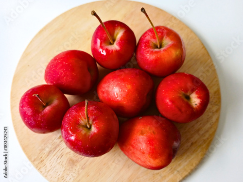 Wallpaper Mural red apples on table Torontodigital.ca