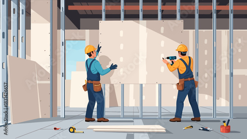 An adorable playful golden retriever puppy sits on a lush green lawn surrounded by vibrant dandelions at sunrise