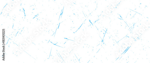 Vector blue dirty grainy and scratches scattered grey speckles and diagonal scratch