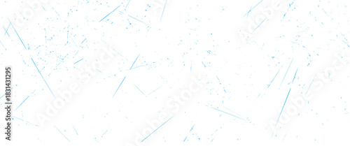 Vector blue dirty grainy and scratches scattered grey speckles and diagonal scratch