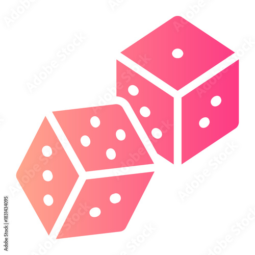 dices gradient icon
