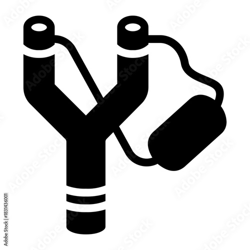 slingshot glyph icon