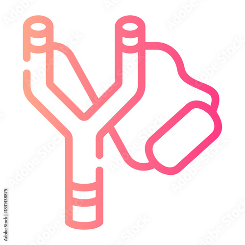 slingshot gradient icon