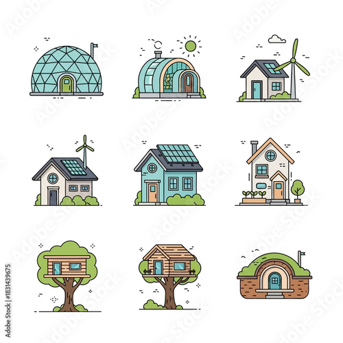 Discover innovative eco-friendly dwelling designs from geodesic domes to charming treehouses and sustainable modern homes powered by nature's best.