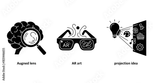 Sparking innovation and creativity with augmented reality art and brilliant projection ideas for a brighter future