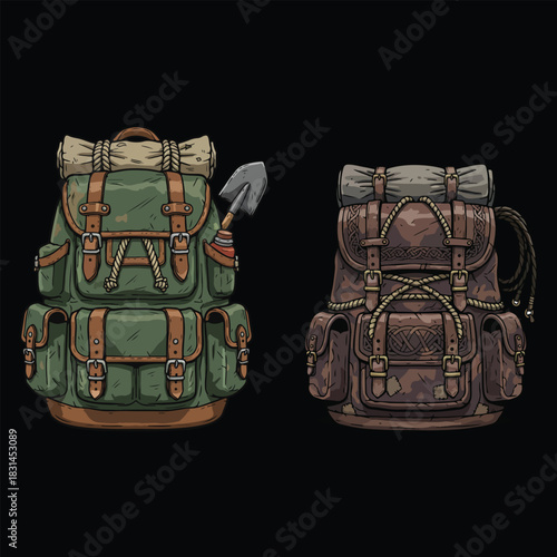 Classic Adventure Backpacks Set