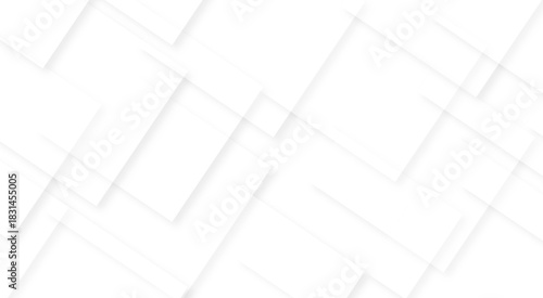 Abstract background with white paper texture design Modern, geometric design with Seamless abstract tecnology line triangle shape design.