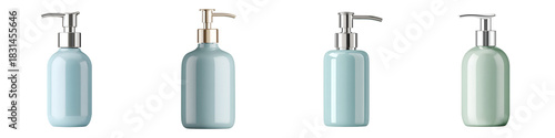 Pastel Ceramic Soap Dispensers: Modern Bathroom Accessories for Spa and Wellness