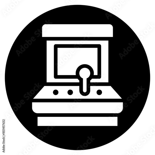 arcade glyph icon