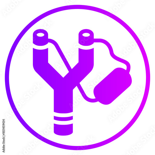 slingshot gradient icon