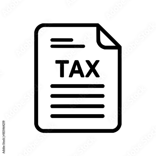 Tax form document financial taxation business income return paperwork accounting government finance report file 1040