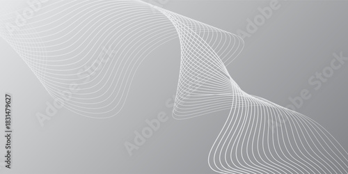 Simple gray abstract background with stripes line for backdrop or presentation art