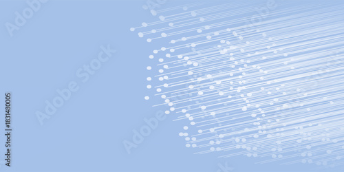 Festive Christmas blue background with lights and tecnology.