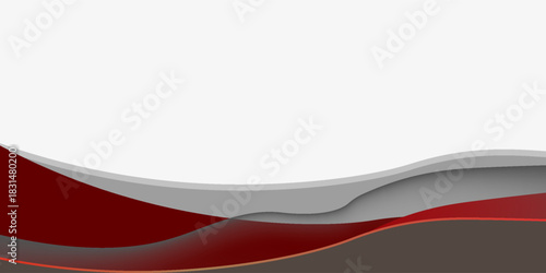 Red And White Indonesian Flag Corner