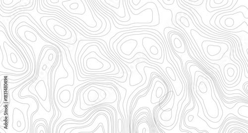 Abstract topographic contours map background. Topographic map Patterns, Topographic map and place for texture. Vector illustration. 
