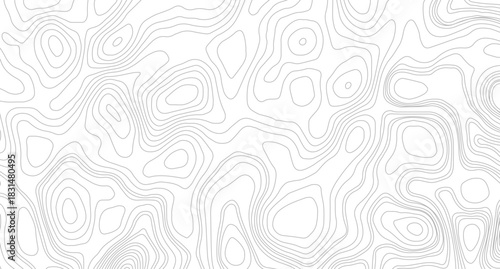 Abstract topographic contours map background. Topographic map Patterns, Topographic map and place for texture. Vector illustration. 
