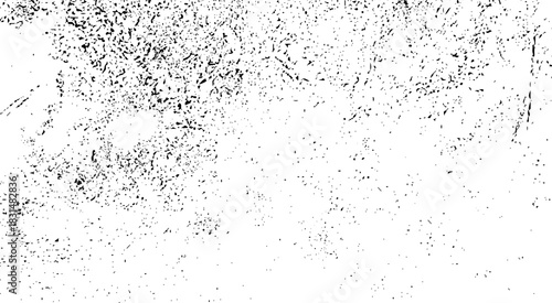 Grunge dirty texture background overlay. Abstract vector noise. Small particles of debris and dust. 

