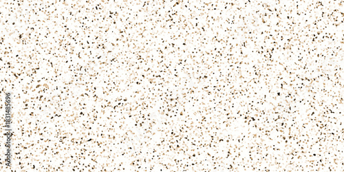 Terrazzo flooring texture polished stone and grain noise pattern old surface marble for background. brown and white paper and marble texture. quartz surface for bathroom or kitchen countertop.