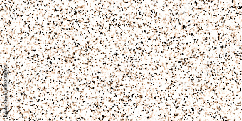 Terrazzo flooring texture polished stone and grain noise pattern old surface marble for background. brown and white paper and marble texture. quartz surface for bathroom or kitchen countertop.
