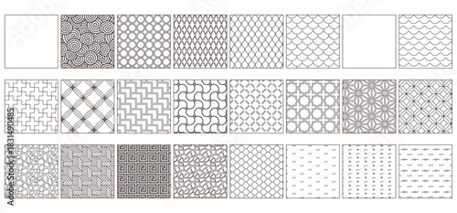 Landscape Design CAD Floor Tile Pattern, Architectural and Urban Planning Illustration for Outdoor and Garden Projects
