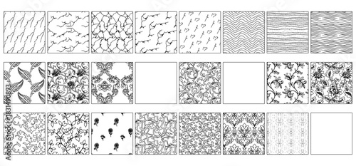 Landscape Design CAD Floor Tile Pattern, Architectural and Urban Planning Illustration for Outdoor and Garden Projects