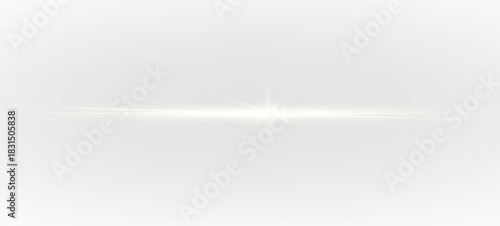 Soft yellow glowing stripe stretches horizontally with gentle radiant shine. The warm light flow creates balance and visual comfort. Ideal for clean modern compositions PNG