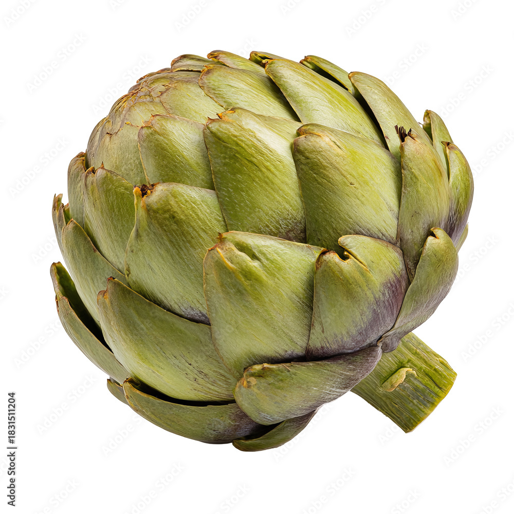 Obraz premium Close-up of a fresh artichoke head (5)