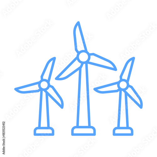 Wind Turbine Icon