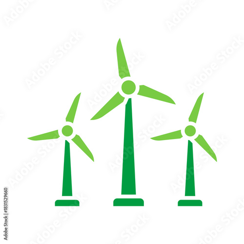 Wind Turbine Icon