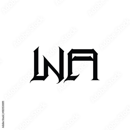 WA monogram logo design letter text name symbol monochrome logotype alphabet character simple logo
