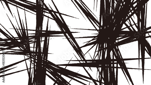 トゲトゲな背景