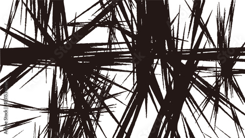 トゲトゲな背景