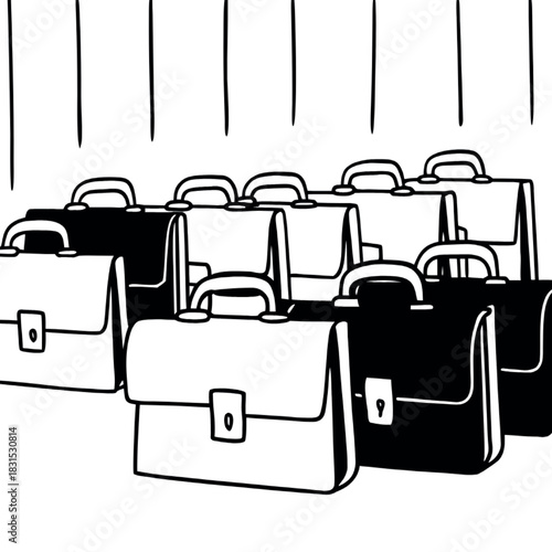 vector illustration of furniture