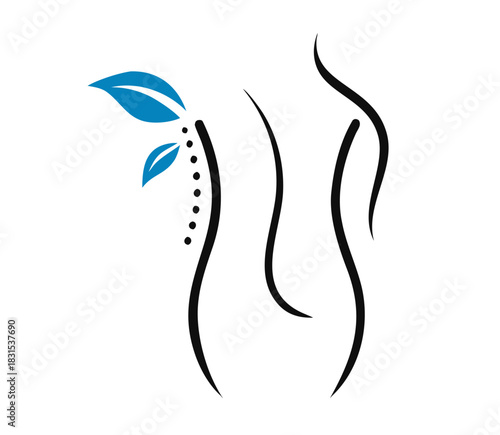 women body health logo vector design template